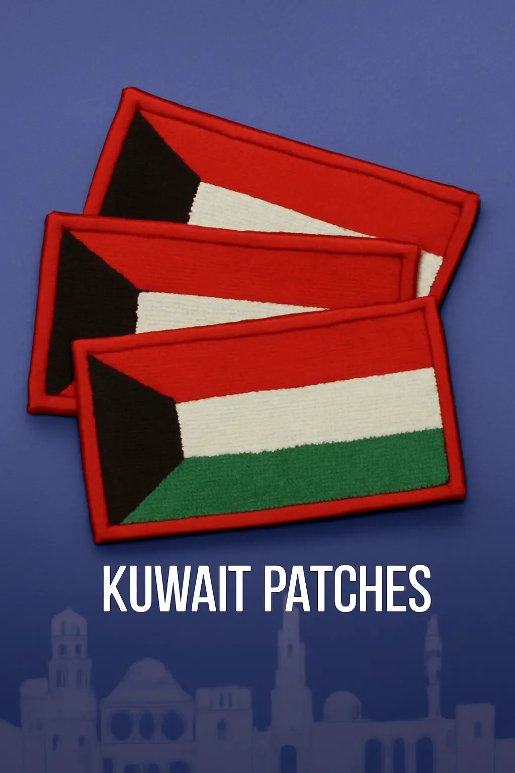 kuwait patches by woven labels uae